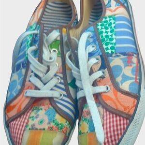 Coach Multicolor Patchwork Kids Sneakers